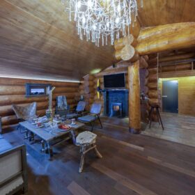 Фото интерьеры деревянных домов