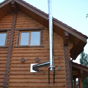 Фото коммуникации в деревянных домах