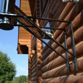 Фото коммуникации в деревянных домах