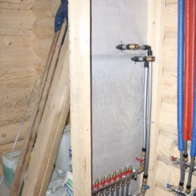 Фото коммуникации в деревянных домах