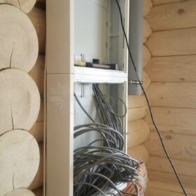 Фото коммуникации в деревянных домах