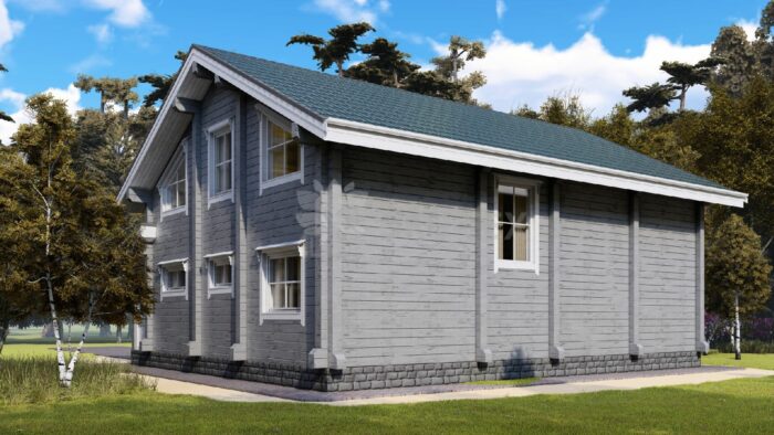 Проект дома Крым клееный брус