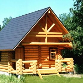 Строительство бань из дерева