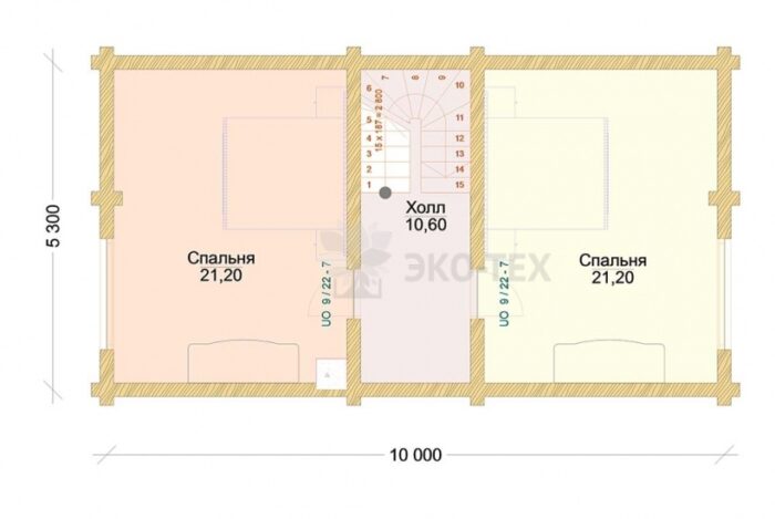 Проект дома Неаполь оцилиндрованное