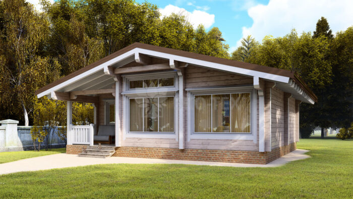 Проект дома Суздаль клееный брус