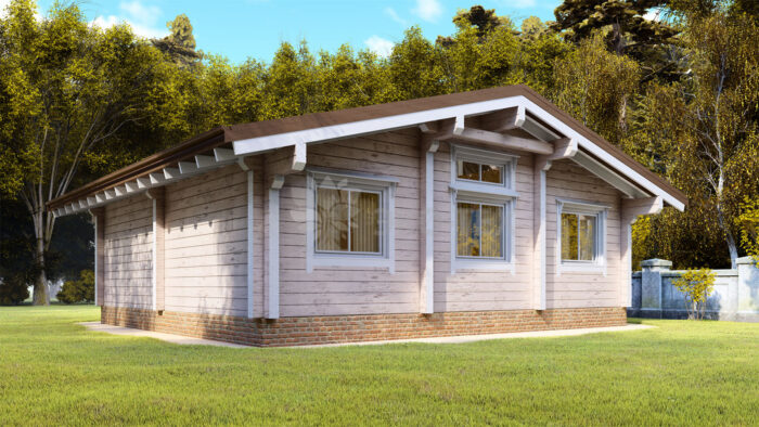 Проект дома Суздаль клееный брус