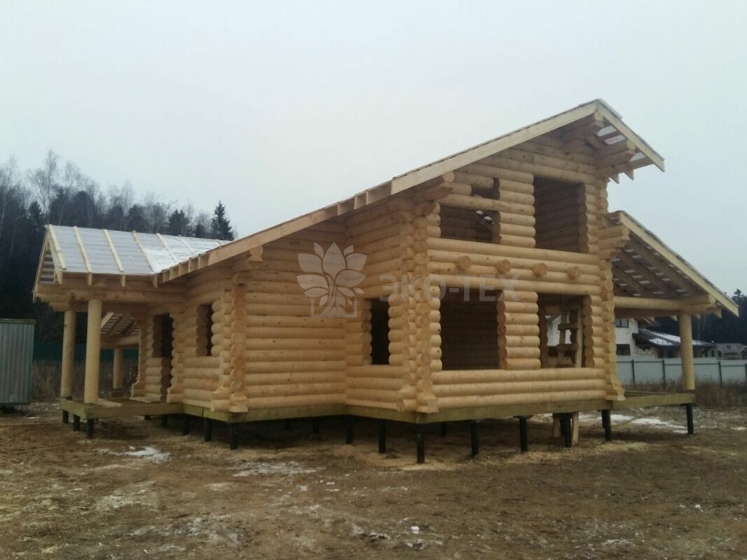 Свайно-винтовой фундамент