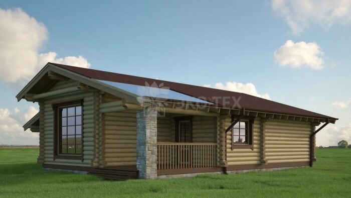 Проект дома Талдом оцилиндрованное