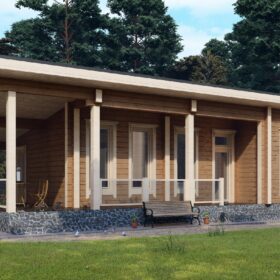 Проект дома Вельс клееный брус