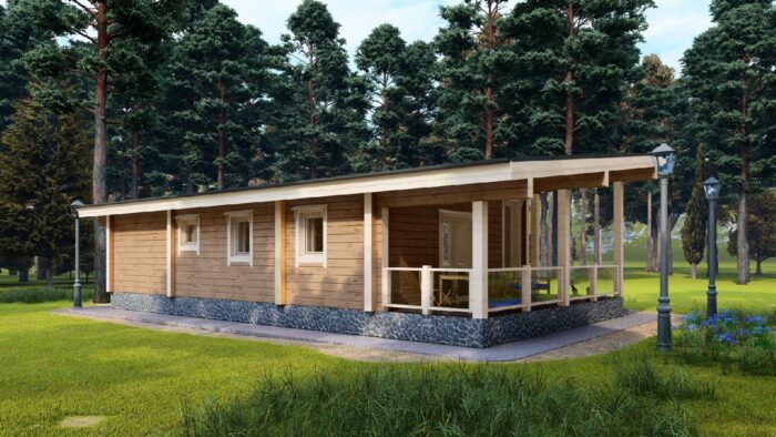 Дом клееный брус Вельс