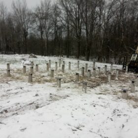 Эко-тех Этапы строительства дома "Синдика"