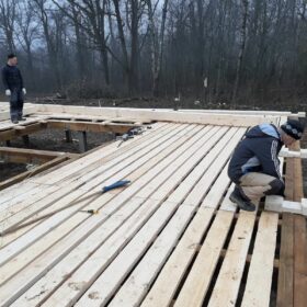 Эко-тех Этапы строительства дома "Синдика"