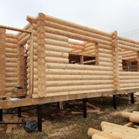 Эко-тех Этапы строительства дома "Пушкино"