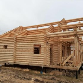 Эко-тех Этапы строительства дома "Пушкино"