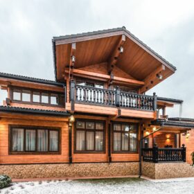 Эко-тех индивидуальный проект дома и бани