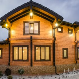 Эко-тех индивидуальный проект дома и бани