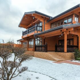 Эко-тех индивидуальный проект дома и бани