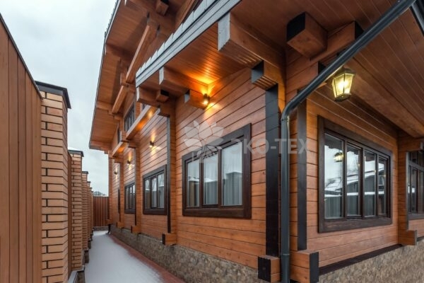 Эко-тех индивидуальный проект дома и бани