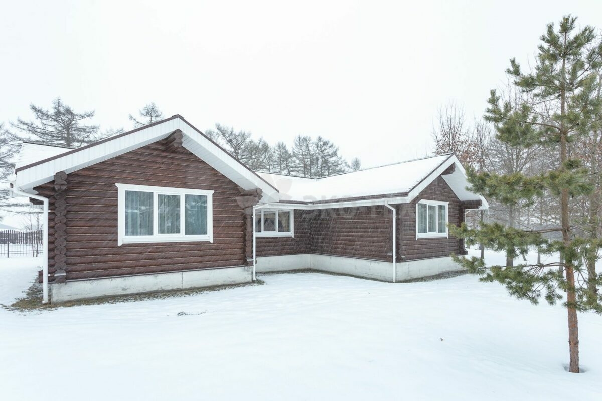 Эко-тех дом,оцилиндрованное бревно, строительство и отделка фото