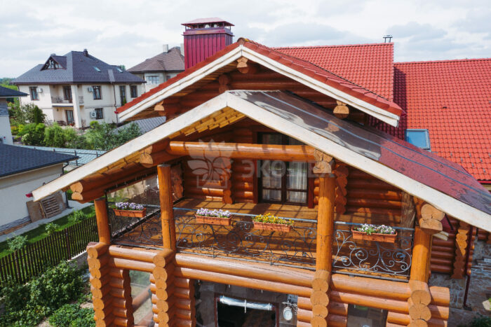 Эко-тех проект Ньютон рубленное бревно