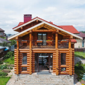 Эко-тех проект Ньютон рубленное бревно