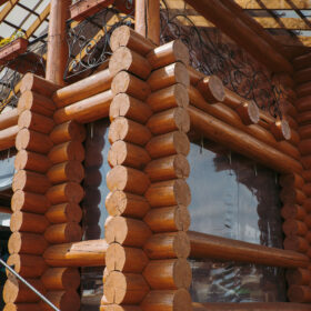 Эко-тех проект Ньютон рубленное бревно