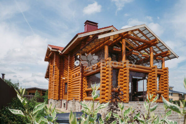 Эко-тех проект Ньютон рубленное бревно