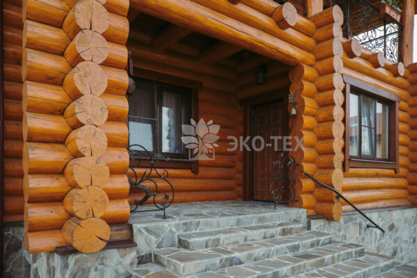 Эко-тех проект Ньютон рубленное бревно