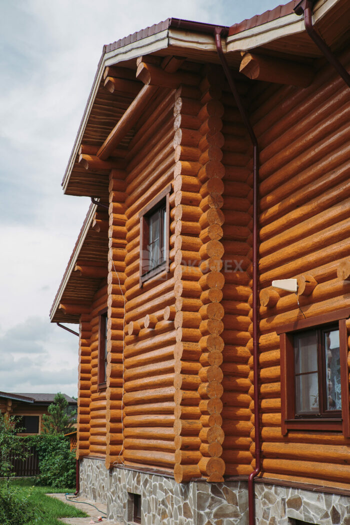 Эко-тех проект Ньютон рубленное бревно