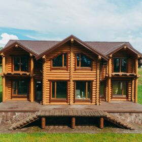 Эко-тех проект Тамерлан оцилиндрованное бревно