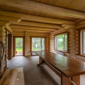 Эко-тех проект Тамерлан оцилиндрованное бревно