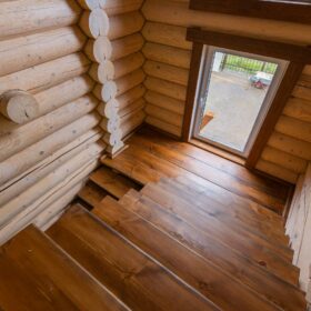 Эко-тех проект Тамерлан оцилиндрованное бревно