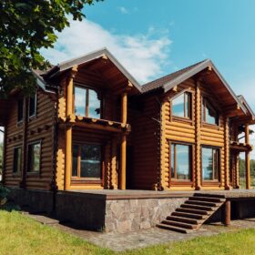 Эко-тех проект Тамерлан оцилиндрованное бревно