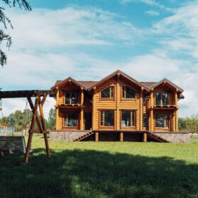 Эко-тех проект Тамерлан оцилиндрованное бревно