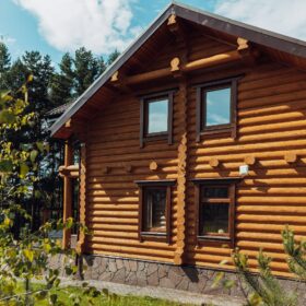 Эко-тех проект Тамерлан оцилиндрованное бревно