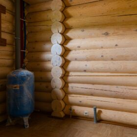 Эко-тех проект Тамерлан оцилиндрованное бревно