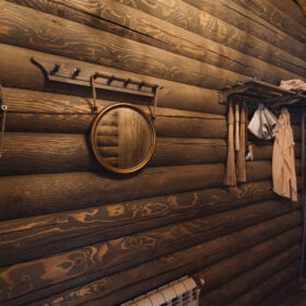 Эко-тех проект Альпийский луг оцилиндрованное бревно