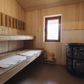 Эко-тех проект Альпийский луг оцилиндрованное бревно