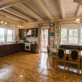 Эко-тех проект Заречье оцилиндрованное бревно