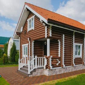 Эко-тех проект Чернигов оцилиндрованное бревно