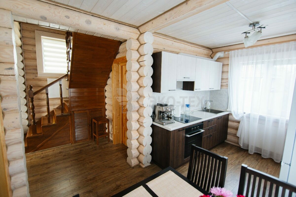 Эко-тех проект Чернигов оцилиндрованное бревно