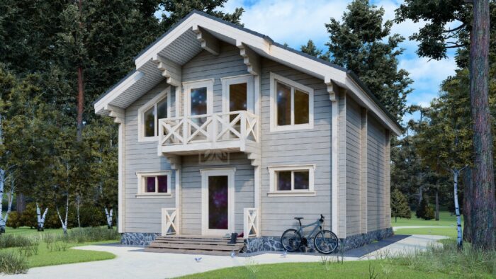 Дом из клееного бруса Апрелевка