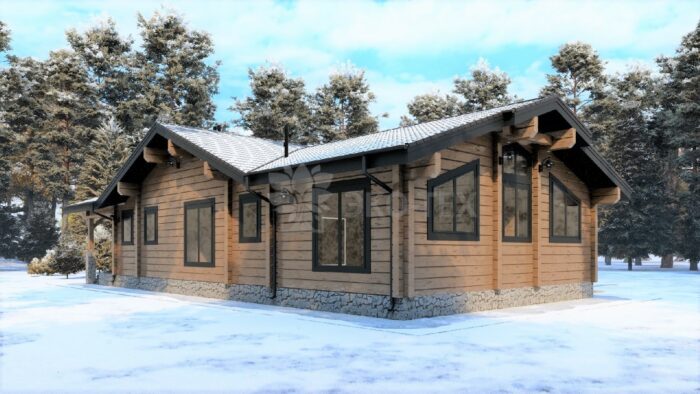 Дом из клееного бруса Галицыно