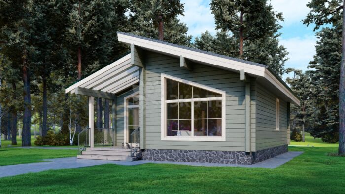 Дом из клееного бруса Говорово