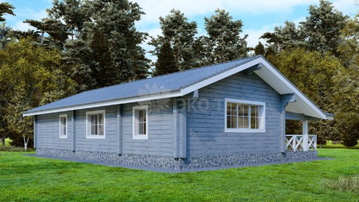 Дом из клееного бруса Балтик