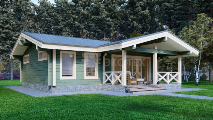 Дом из клееного бруса Таруса