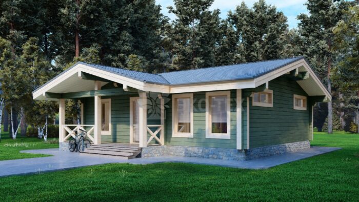 Дом из клееного бруса Таруса