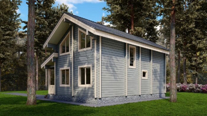 Дом из клееного бруса Малаховка