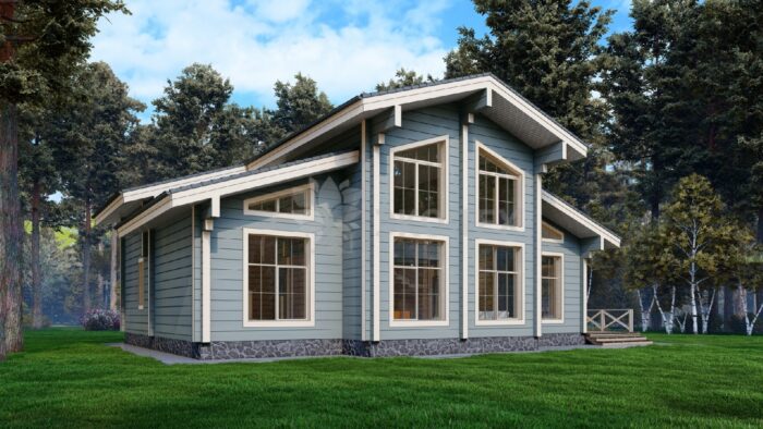 Дом из клееного бруса Стокгольм