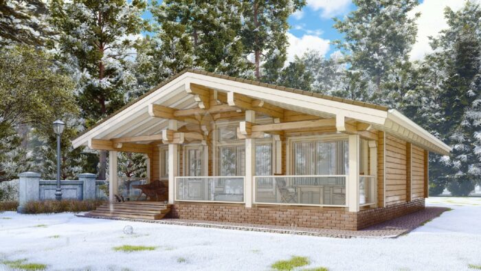 Дом из клееного бруса Краснодар